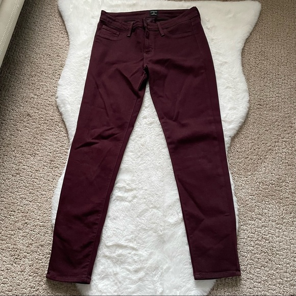 Just Black Maroon Jeans - Picture 2 of 6